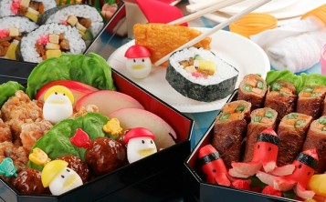 Plastic replicas of dishes - Japanese cuisine