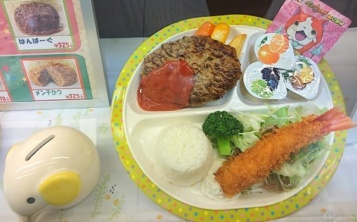 Success of the children’s menu in the restaurant “Tonkatsu”