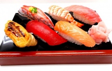 A replica of sushi set (6 pieces)