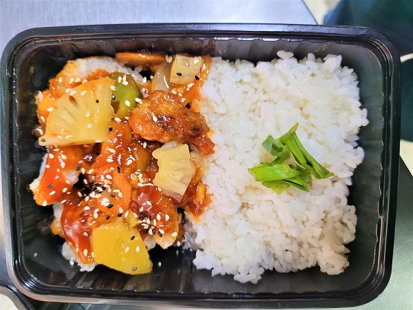 Bento Box with Pineapple