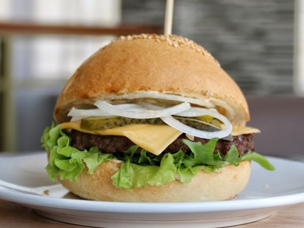 Burger with Pickles