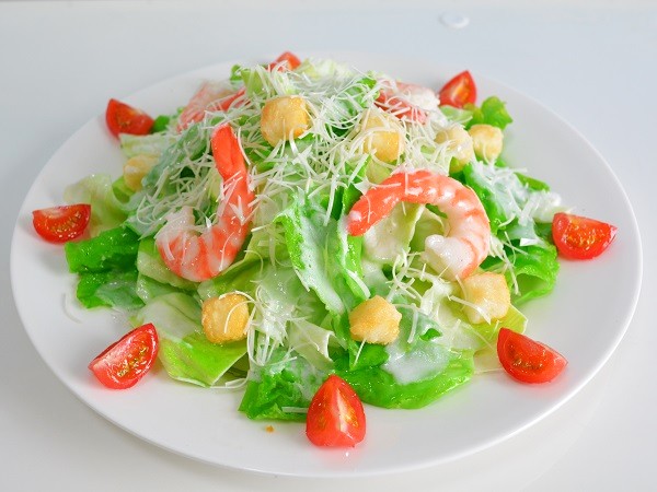 Caesar Salad with Shrimp replica — $187