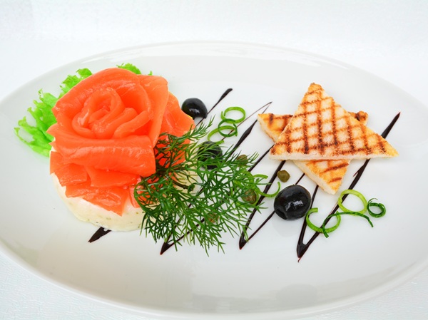 Food replicas for restaurant Trapeza