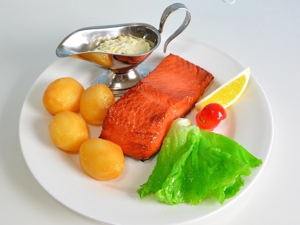 Grilled Salmon replica — $187