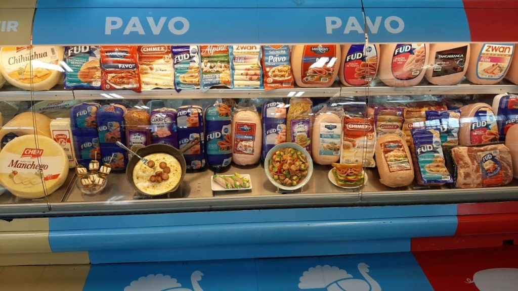 Mexican cuisine replicas for Cheese and Sausage Shop