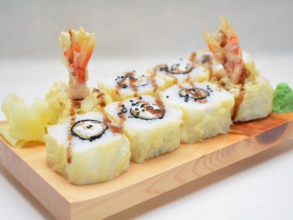 Roll “Tempura” replica — $32 / 1 pc