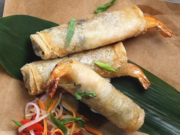 Nam with duck and shrimp