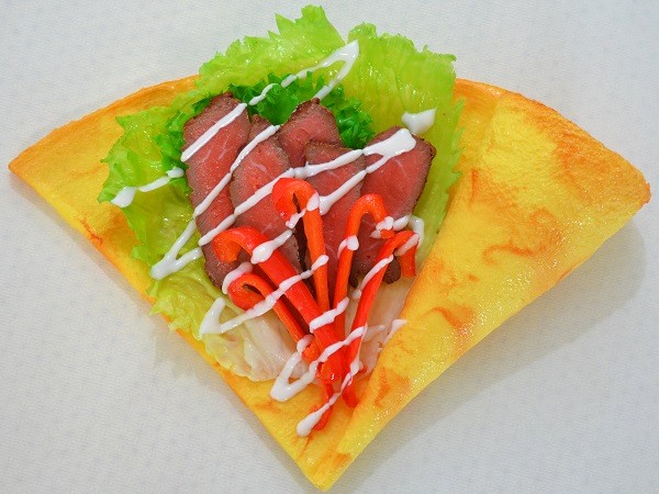 Pancake replica “Roast Beef with Pepper” — $165