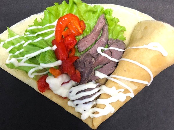 Pancake “Roast Beef with Pepper”