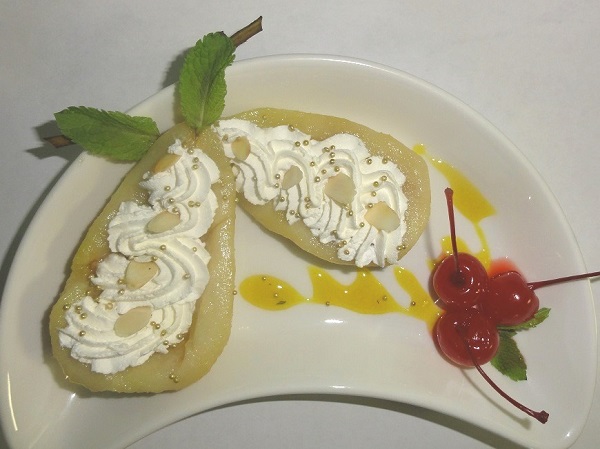 Pear in Sauce dessert