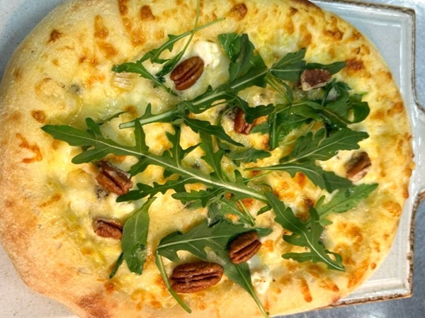 Pizza with Nuts