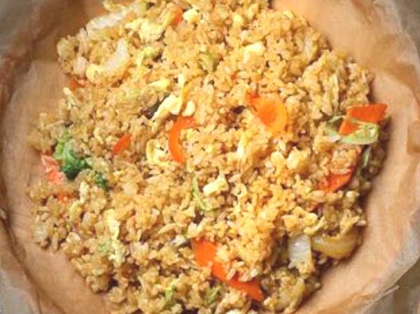 Rice with pork