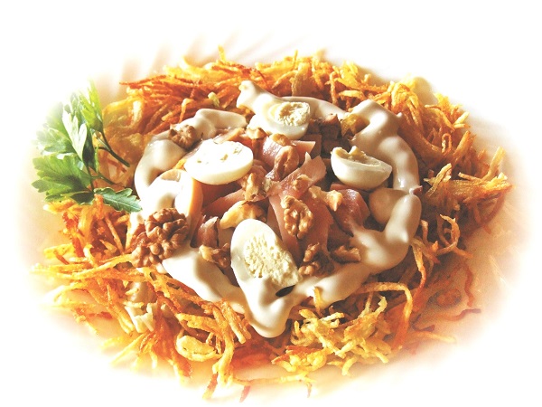 Salad “Grouse Nest”