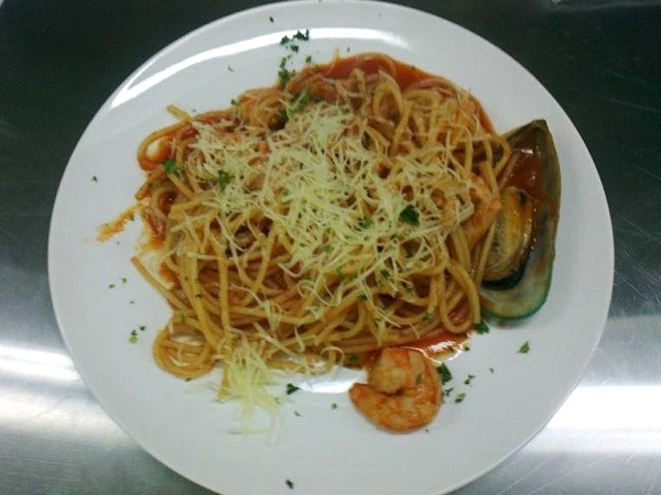 Spaghetti with Seafood
