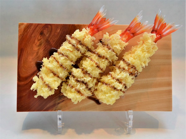 “Shrimps in batter” replica — $53 / 1 pc