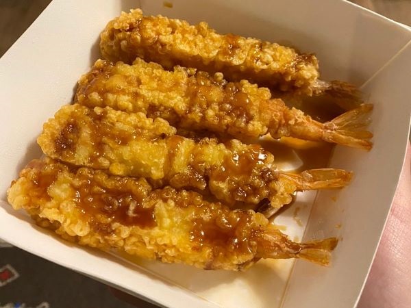 Shrimps in batter