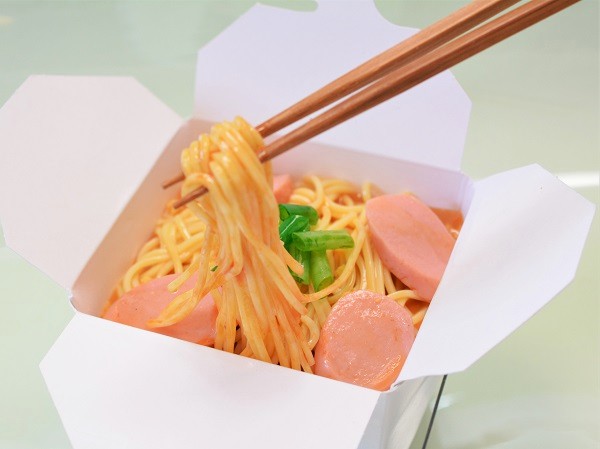 Wok Noodles with Sausages replica — $185