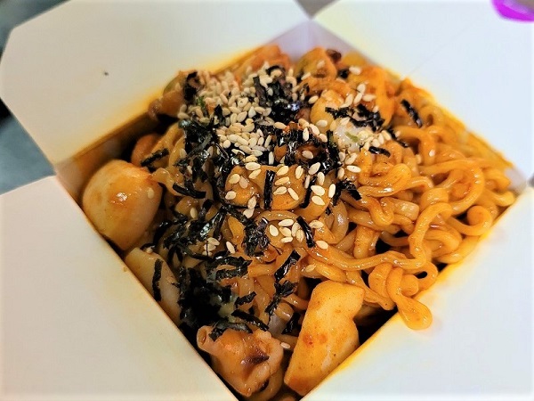 Wok Noodles with Seafood