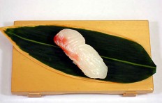Replica of sushi Flounder (1)