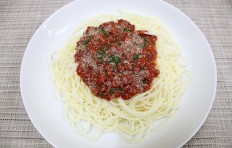 Pasta with meat sauce-3