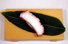 Replica of sushi “Octopus (4)”
