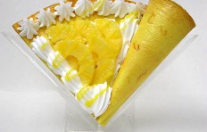 Replica pancake with pineapple and cream-2
