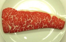 Raw steak (thin)