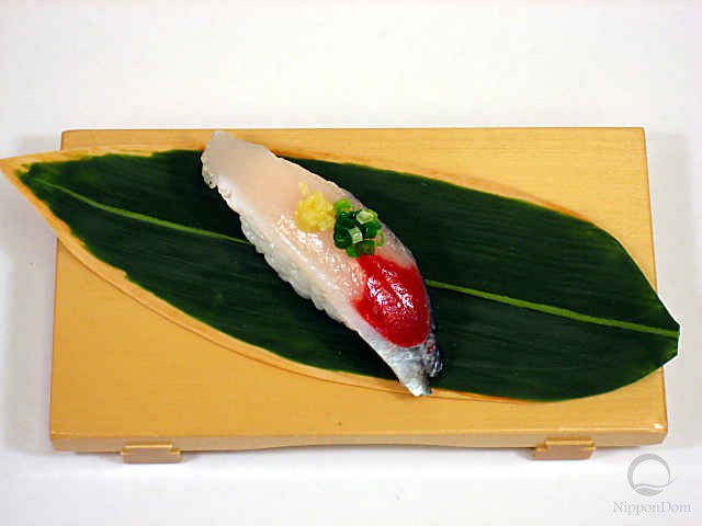 Replica of sushi Saury (12)