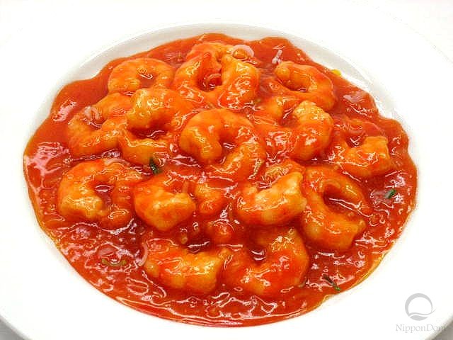 Shrimps in chili sauce-3