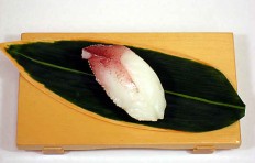 Replica of sushi “Squid (15)”
