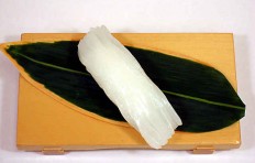 Replica of sushi “Squid (1)”