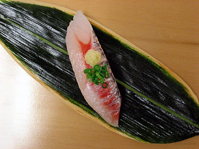 Replica of sushi Sweetfish