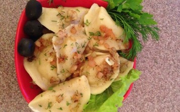 Dumplings with Olives